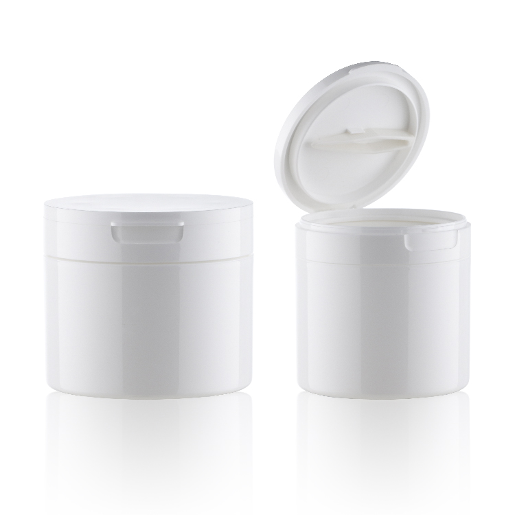 cotton pads jar with tweezer