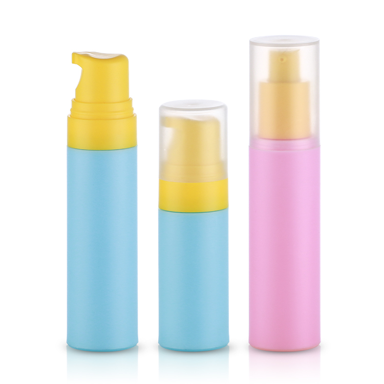 15ml 30ml 50ml Matte PP Lotion Airless Pump Bottle