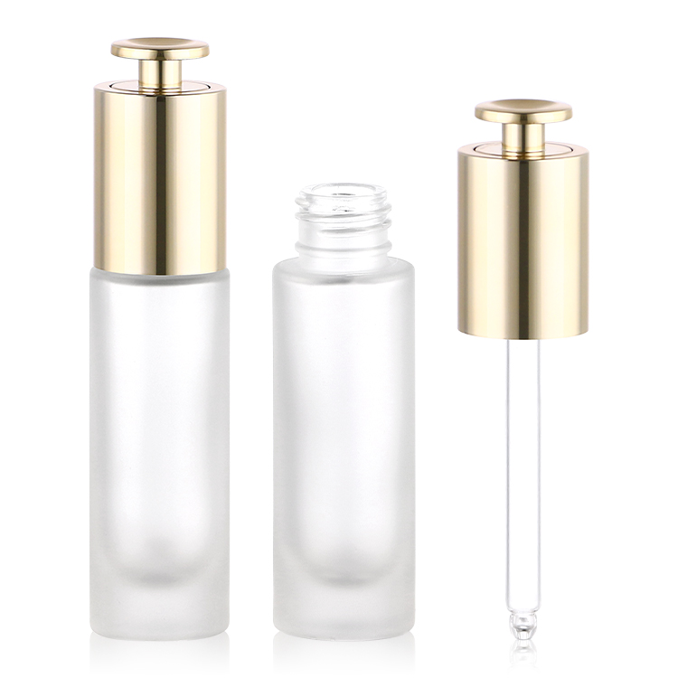 20ml Luxury frosted glass dropper bottle