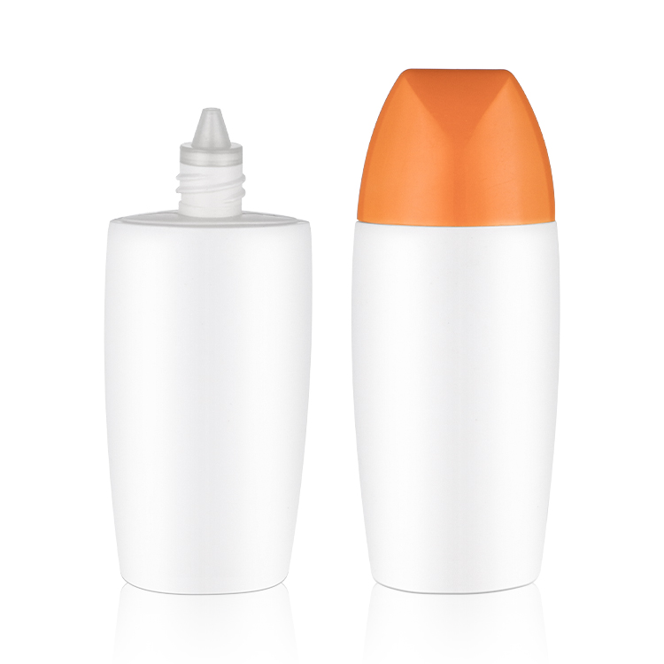 HDPE Plastic 60ml Facial Sunscreen Bottle