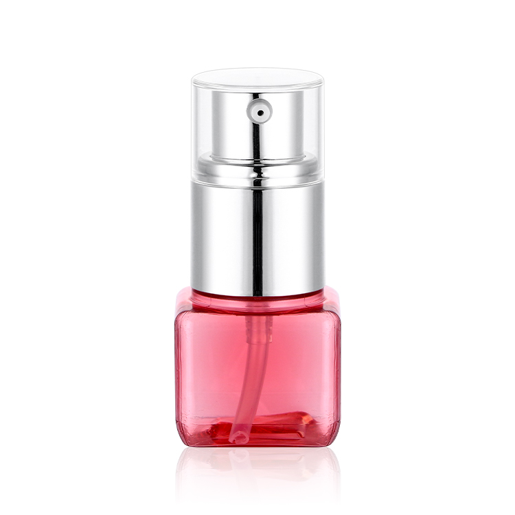 Mini Size PETG Square Cosmetic Lotion Bottle